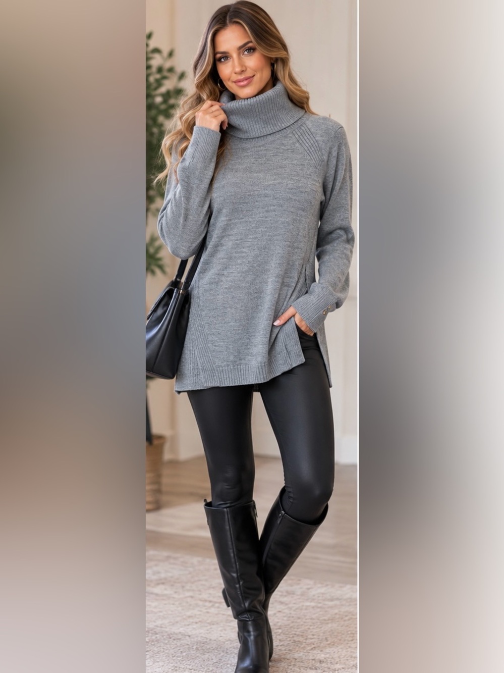 lululemon athletica Light Gray Relaxed Sweater